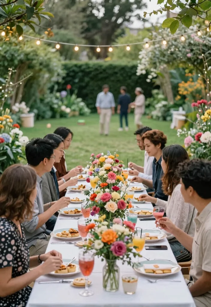 14 Engagement Party Theme Ideas That Are Easy to Style and Plan 5. Garden Soire 0