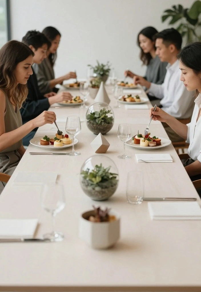 14 Engagement Party Theme Ideas That Are Easy to Style and Plan 6. Minimalist Chic 0