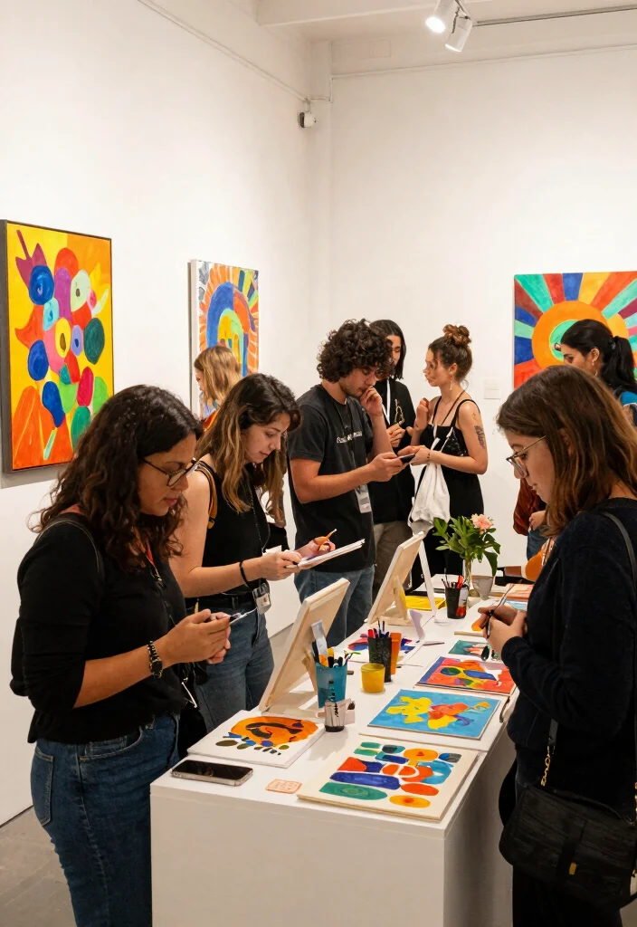 14 Engagement Party Theme Ideas That Are Easy to Style and Plan 8. Art Gallery Inspired 0