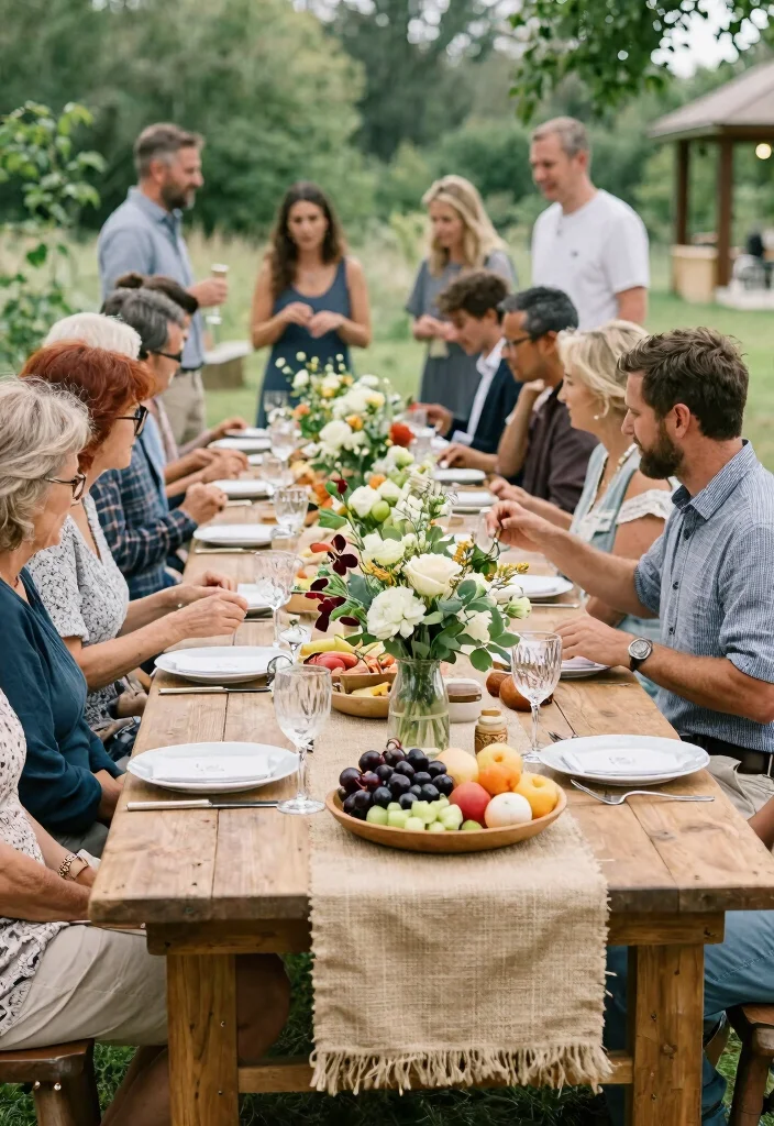 14 Engagement Party Theme Ideas That Are Easy to Style and Plan 9. Farm to Table Feast 0