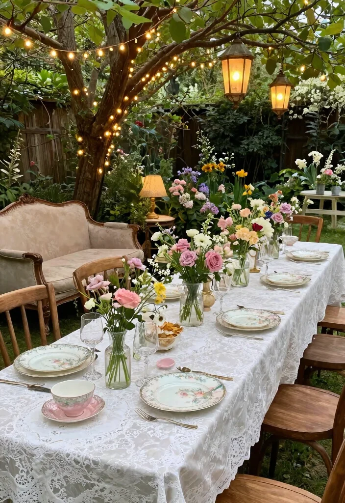 14 Engagement Party Theme Ideas That Match Any Style 2 14 Engagement Party Theme Ideas That Match Any Style 2. Vintage Garden Soire 0