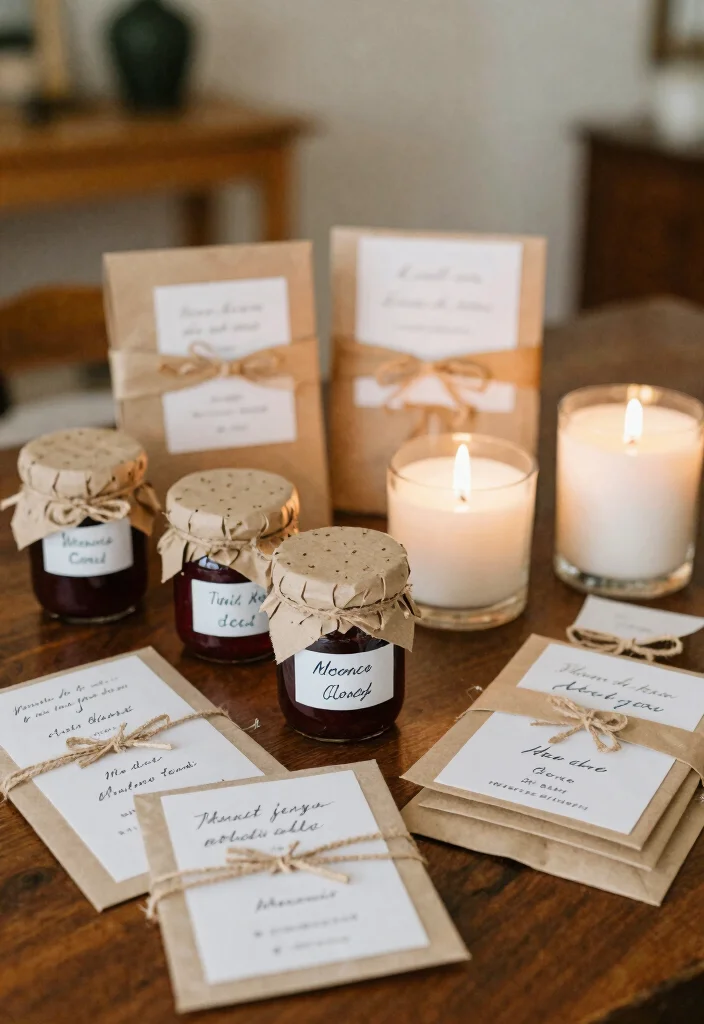 14 Home Wedding Decoration Ideas Perfect for Small Intimate Ceremonies 11. Customized Favors 0