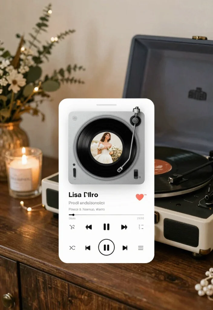 14 Home Wedding Decoration Ideas Perfect for Small Intimate Ceremonies 14. Personalized Music Playlist 0