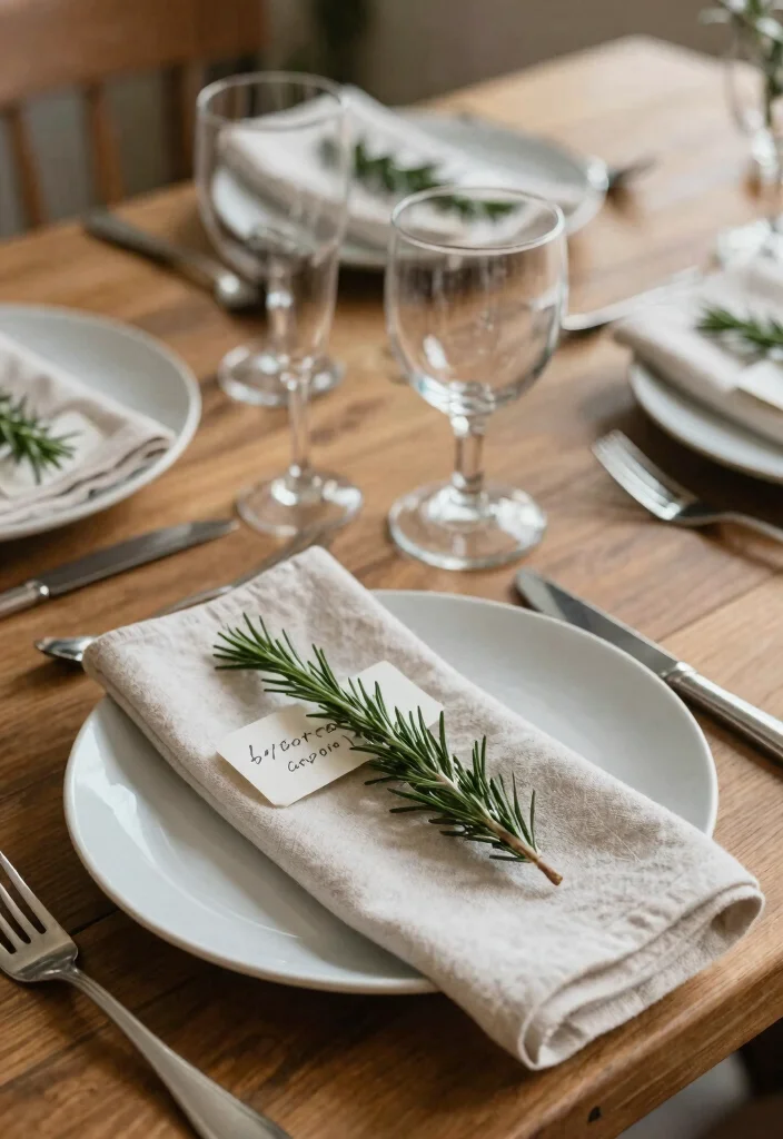 14 Home Wedding Decoration Ideas Perfect for Small Intimate Ceremonies 8. DIY Table Settings 0