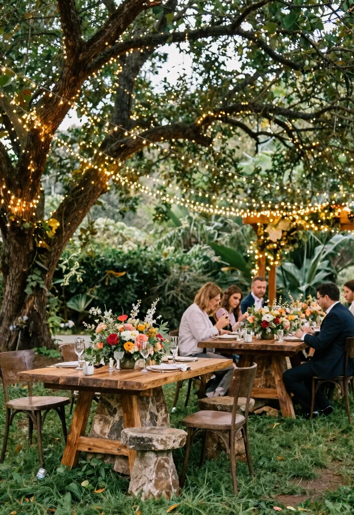 14 Indian Wedding Decoration Ideas Full of Color and Tradition 11. Embracing Nature with Outdoor Decor 0