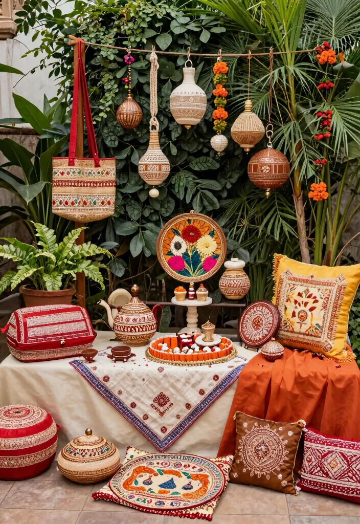 14 Indian Wedding Decoration Ideas for Traditional Celebrations 14. Cultural Touches with Eco Conscious Elements 0