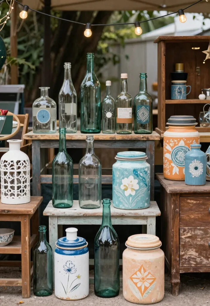 14 Indian Wedding Decoration Ideas for Traditional Celebrations 4. Upcycled Decor Items 0