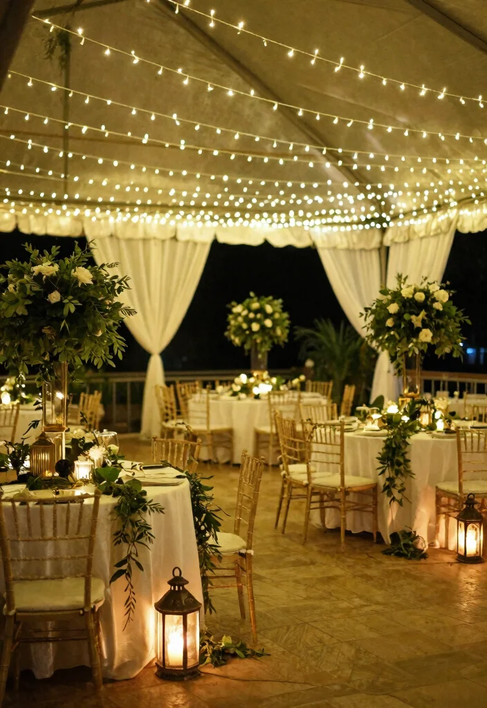 14 Indoor Wedding Decoration Ideas for Any Type of Venue 6. Eco Friendly Lighting 0