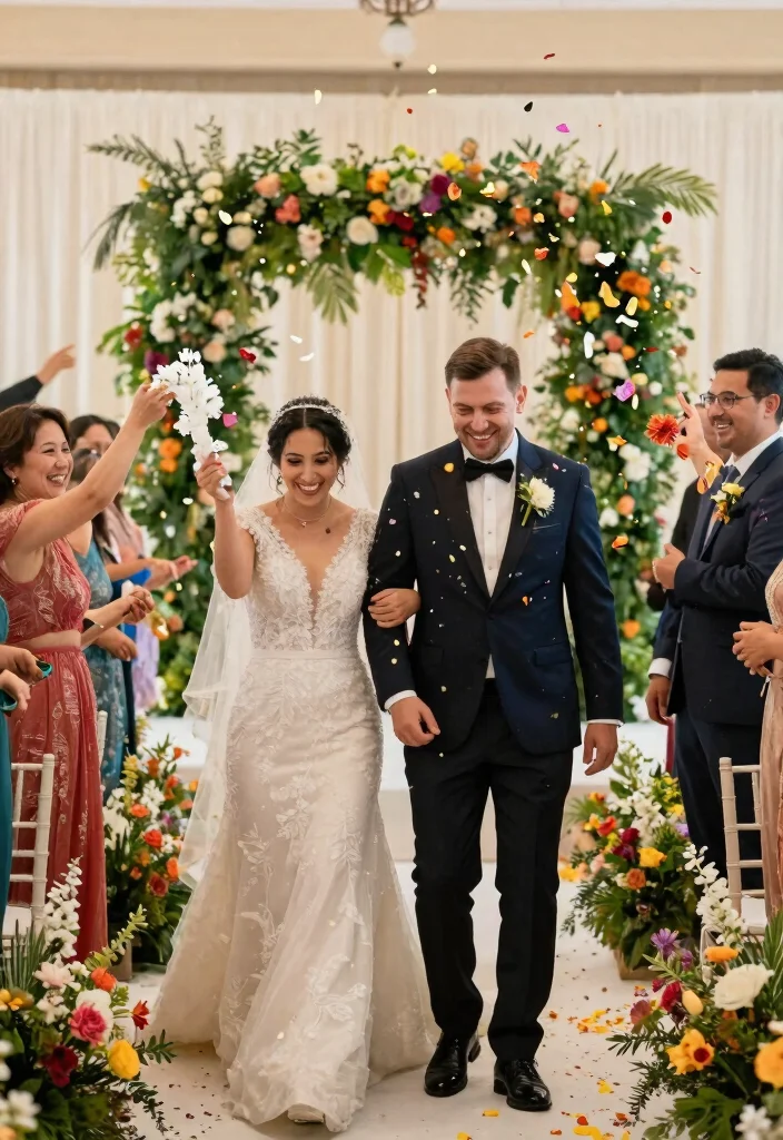 14 Indoor Wedding Decoration Ideas for Sustainable Eco Friendly Celebrations 5. Eco Friendly Confetti Alternatives 0