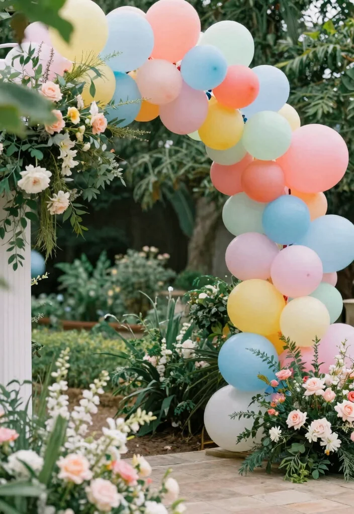 14 Indoor Wedding Decoration Ideas for Sustainable Eco Friendly Celebrations 9. Biodegradable Balloons 0