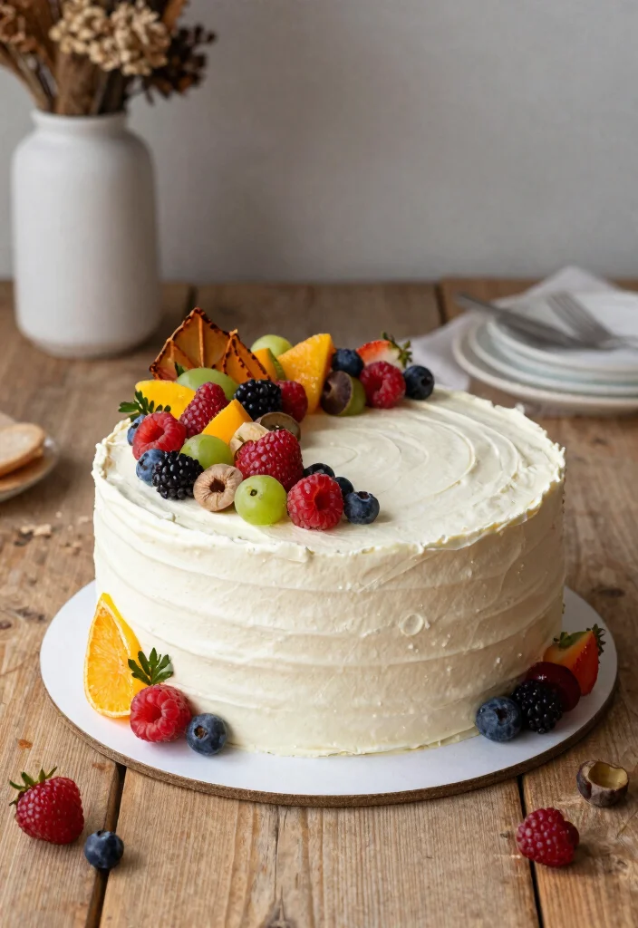 14 Modern Wedding Cake Ideas for Stylish Contemporary Weddings 12. Seasonal Sensation Cake 0