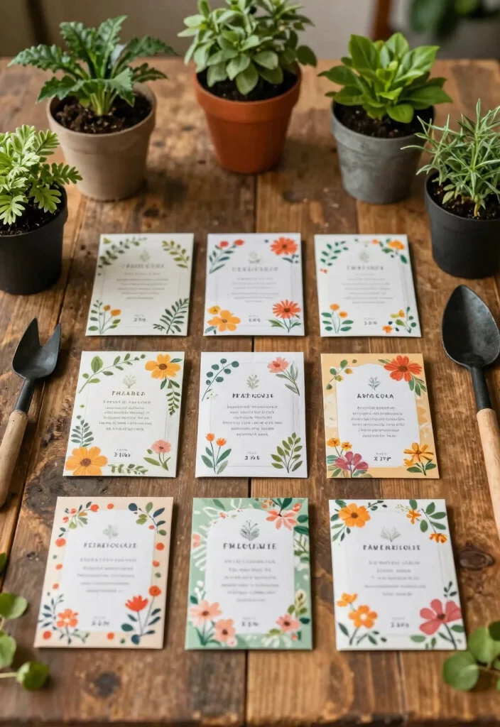 14 Practical Wedding Favor Ideas for Simple and Modern Weddings 1 14 Practical Wedding Favor Ideas for Simple and Modern Weddings 1. Customized Seed Packets 0