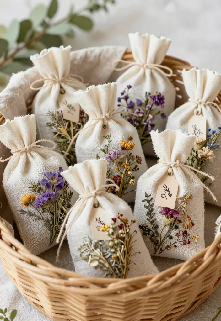 14 Practical Wedding Favor Ideas for Simple and Modern Weddings 31 14 Practical Wedding Favor Ideas for Simple and Modern Weddings 11. Scented Sachets 0