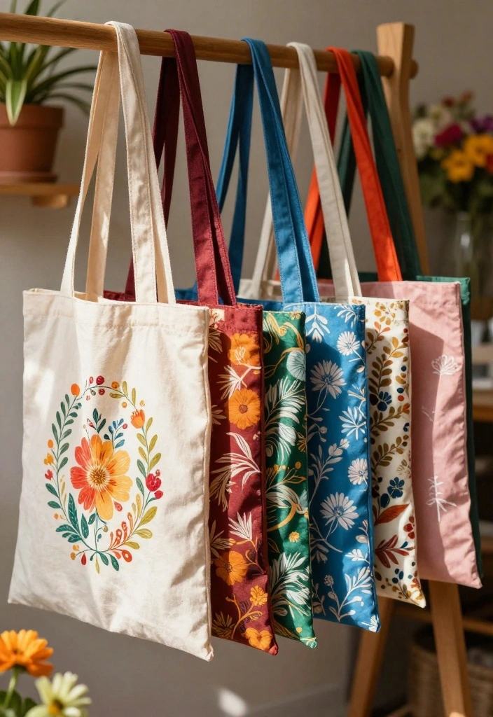 14 Practical Wedding Favor Ideas for Simple and Modern Weddings 14 14 Practical Wedding Favor Ideas for Simple and Modern Weddings 4. Personalized Tote Bags 0