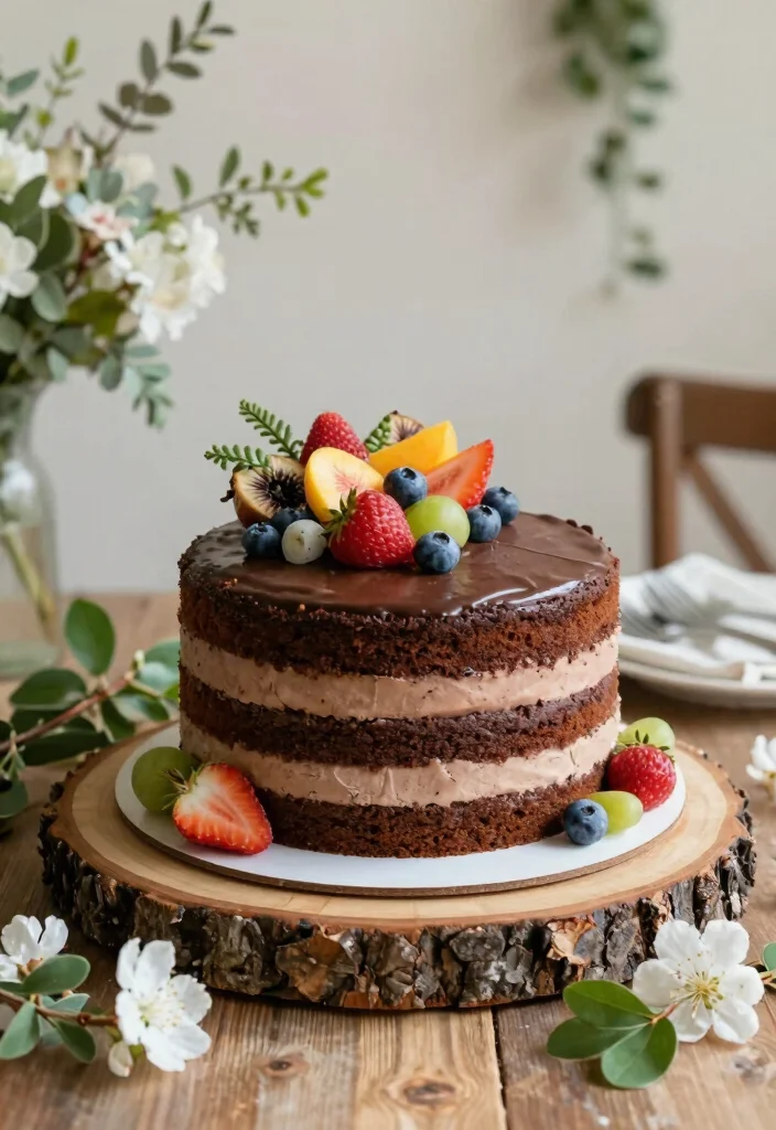 14 Trendy Wedding Cake Ideas Couples Are Loving Right Now 4. Plant Based Wedding Cakes 0