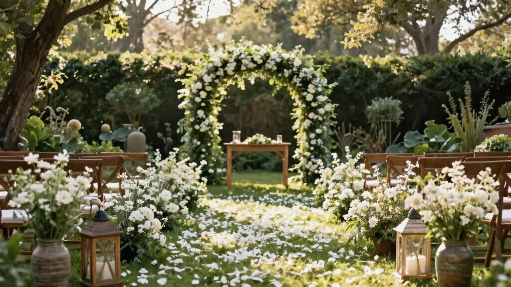 14 Wedding Aisle Decoration Ideas for a Romantic Ceremony Setup