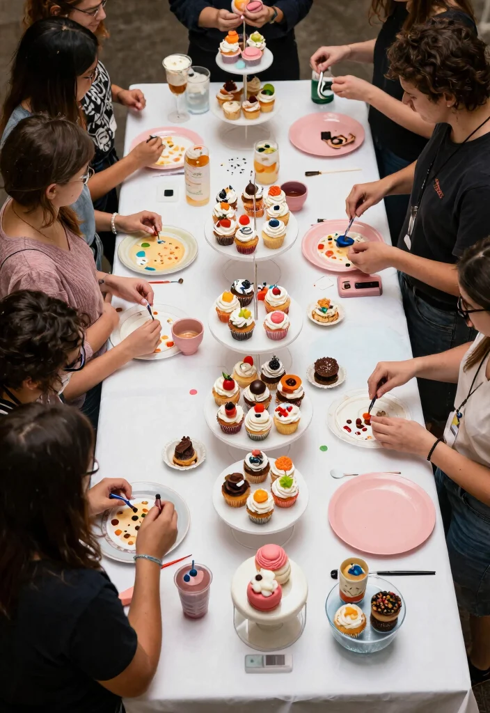 14 Wedding Cake Aesthetic Ideas That Look Beautiful and Trendy 14. Interactive Dessert Stations 0