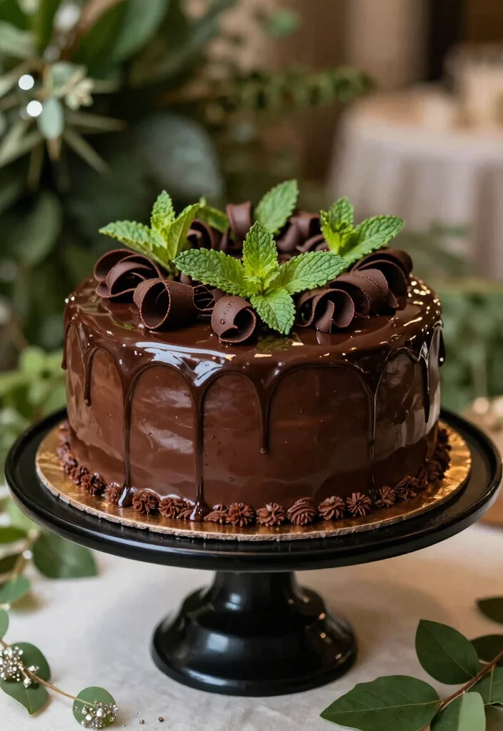 14 Wedding Cake Flavor Ideas Guests Will Actually Enjoy 41 14 Wedding Cake Flavor Ideas Guests Will Actually Enjoy 11. Chocolate Mint Cake 0