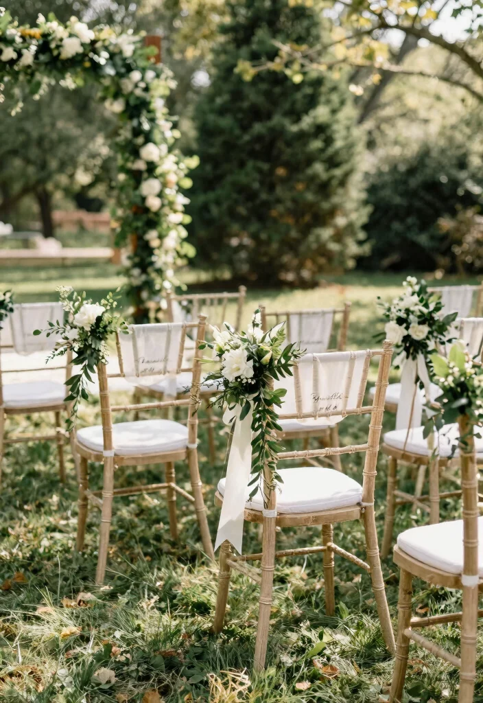 14 Wedding Chair Decoration Ideas That Elevate the Ceremony Look 65 14 Wedding Chair Decoration Ideas That Elevate the Ceremony Look Conclusion 0