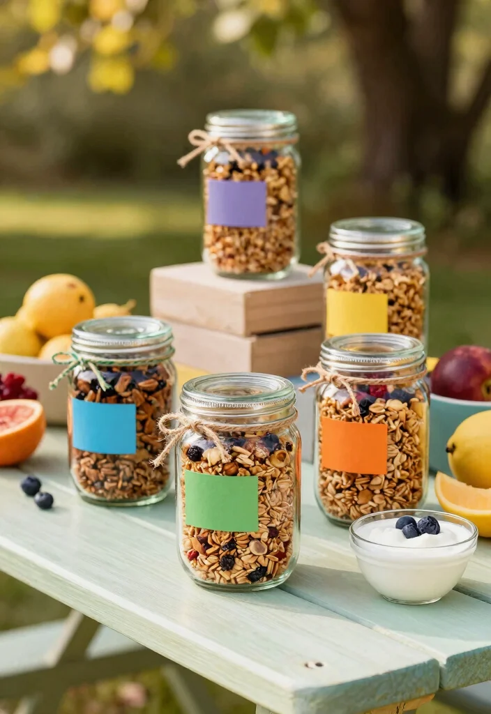 14 Wedding Favor DIY Ideas That Are Easy and Beginner Friendly 11. Homemade Granola 0