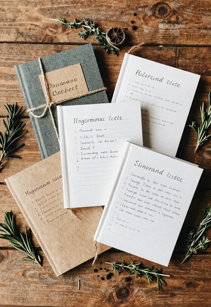 14 Wedding Favor DIY Ideas That Are Easy and Beginner Friendly 12. Handwritten Recipe Books 0
