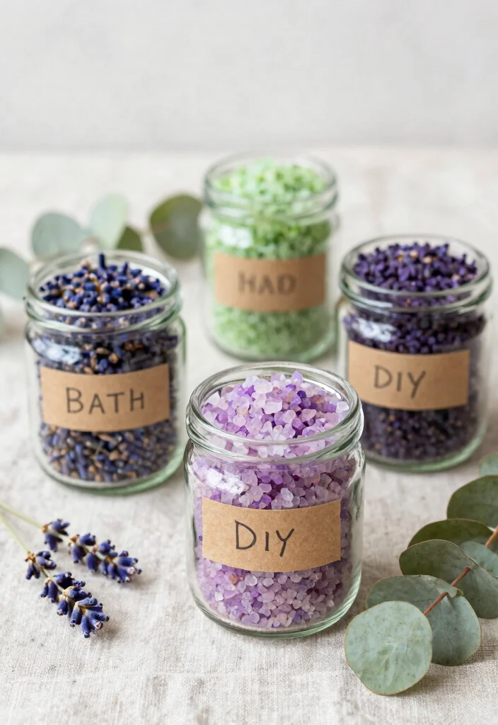 14 Wedding Gift Favor Ideas That Feel Personal and Affordable 13. DIY Bath Salts 0