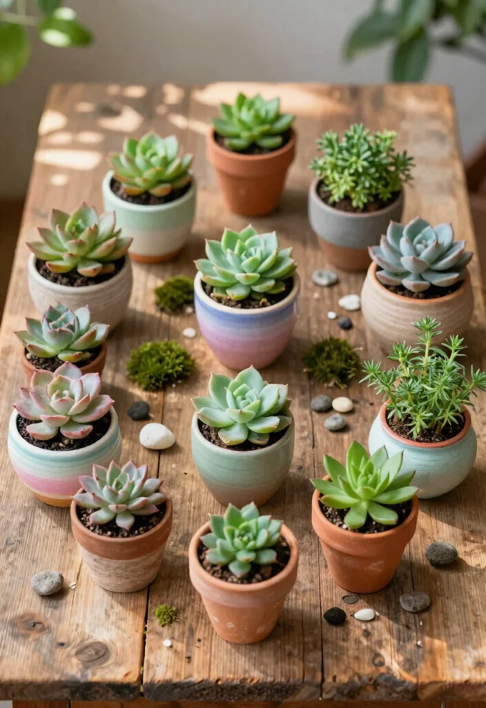 14 Wedding Gift Favor Ideas That Feel Personal and Affordable 2. Miniature Potted Plants 0