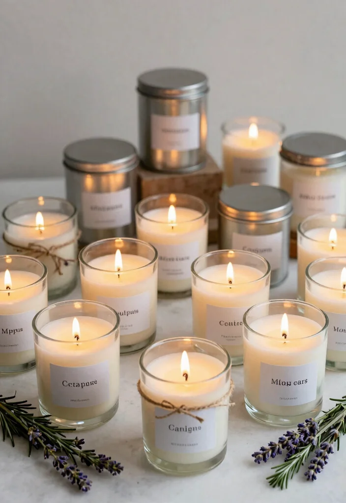 14 Wedding Gift Favor Ideas That Feel Personal and Affordable 4. DIY Scented Candles 0