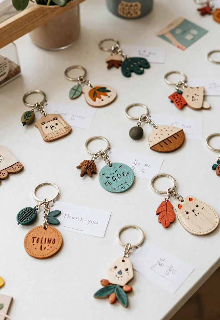 14 Wedding Party Favor Ideas for Guests on a Budget 40 14 Wedding Party Favor Ideas for Guests on a Budget 10. Personalized Keychains 0