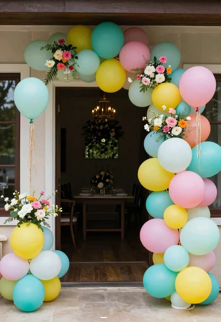 14 Wedding Shower Decoration Ideas That Feel Stylish and Simple 4. Eco Friendly Balloons 0