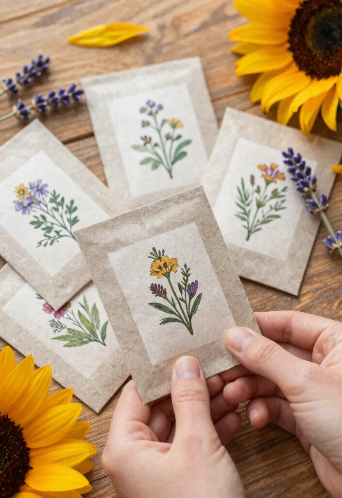 15 Unique Wedding Favor Ideas That Feel Personal and Not Overdone 1. Seed Packets with Personalized Messages 0