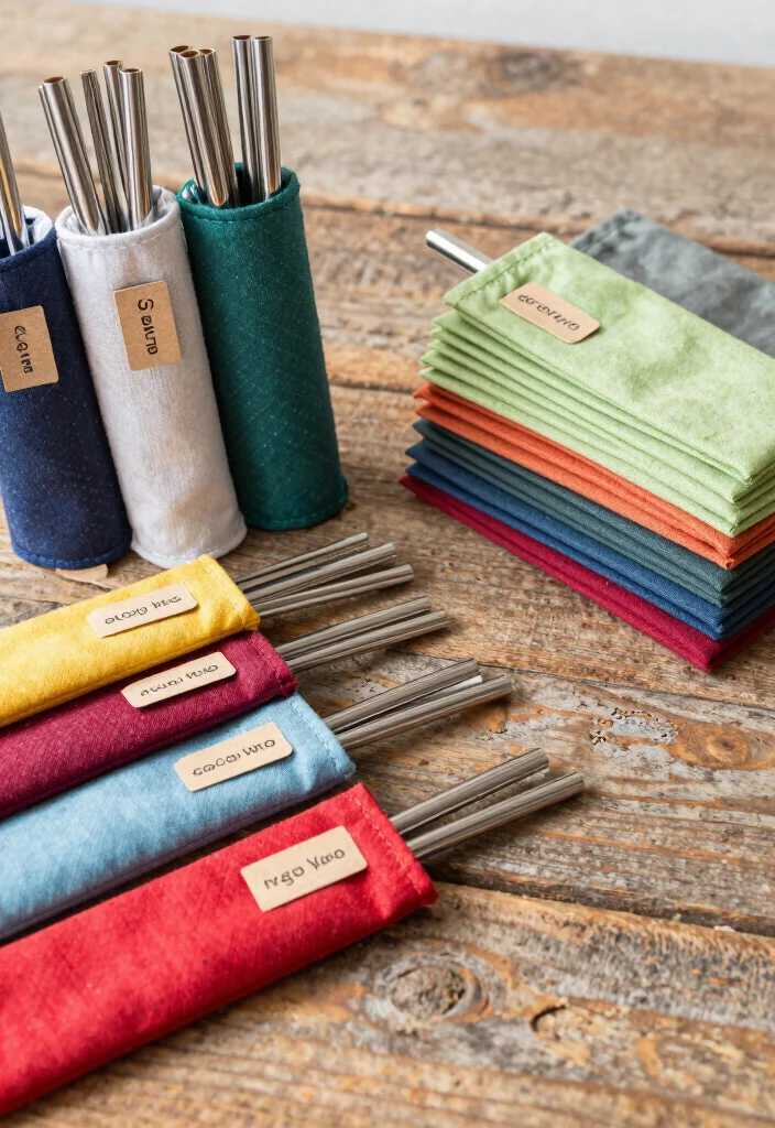 15 Unique Wedding Favor Ideas That Feel Personal and Not Overdone 10. Reusable Stainless Steel Straws 0