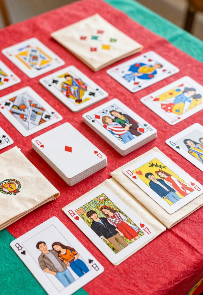 15 Unique Wedding Favor Ideas That Feel Personal and Not Overdone 14. Customized Playing Cards 0