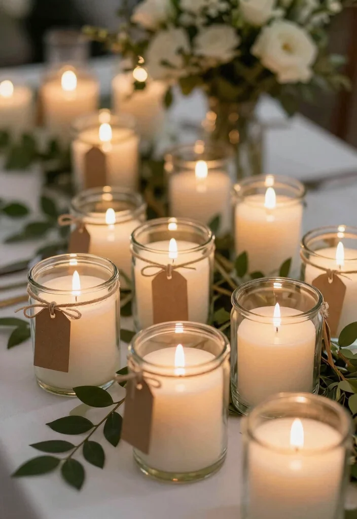 15 Wedding Guest Favor Ideas That Feel Thoughtful and Useful 5. Eco Friendly Candles 0