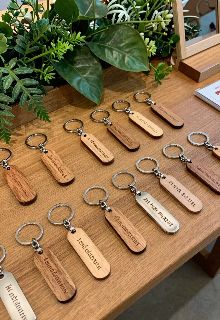 15 Wedding Party Favor Ideas That Work for Any Wedding Style 10. Customized Keychains 0