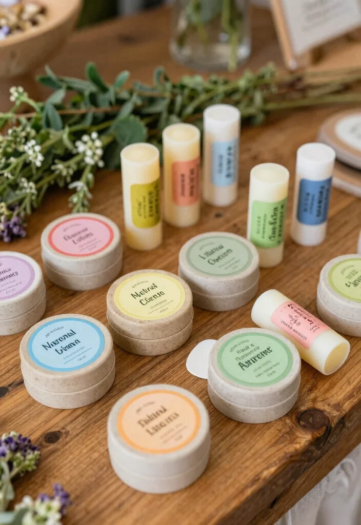 15 Wedding Party Favor Ideas That Work for Any Wedding Style 14. Natural Lip Balm 0