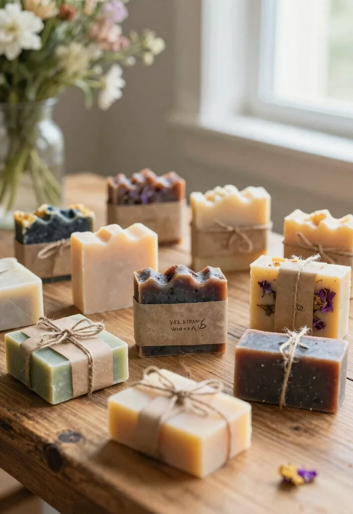 15 Wedding Party Favor Ideas That Work for Any Wedding Style 5. Handcrafted Soaps 0