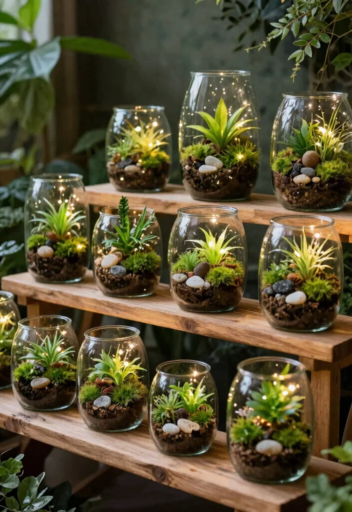 15 Wedding Party Favor Ideas That Work for Any Wedding Style 7. Mini Terrariums 0