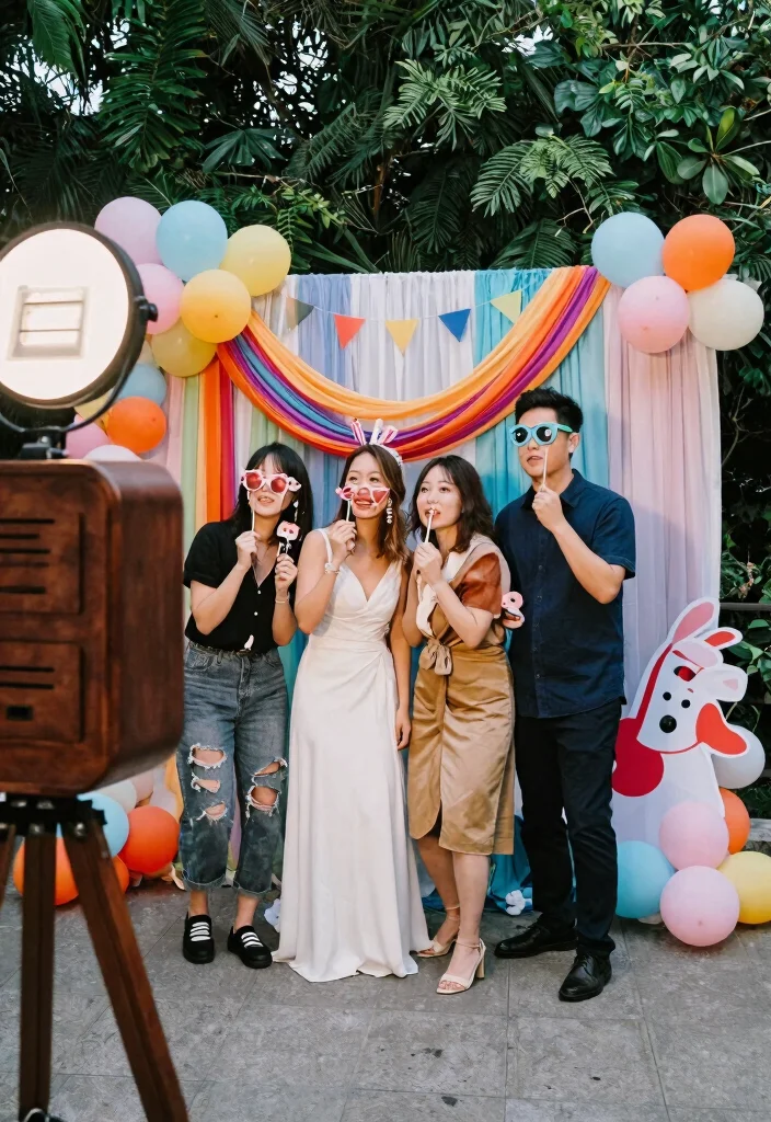 16 DIY Wedding Decoration Ideas That Are Easy and Budget Friendly 50 16 DIY Wedding Decoration Ideas That Are Easy and Budget Friendly 10. DIY Photo Booth Backdrop 0