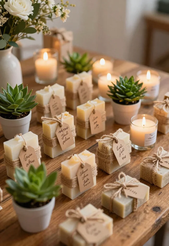16 DIY Wedding Decoration Ideas That Are Easy and Budget Friendly 54 16 DIY Wedding Decoration Ideas That Are Easy and Budget Friendly 14. Personalized Wedding Favors 0
