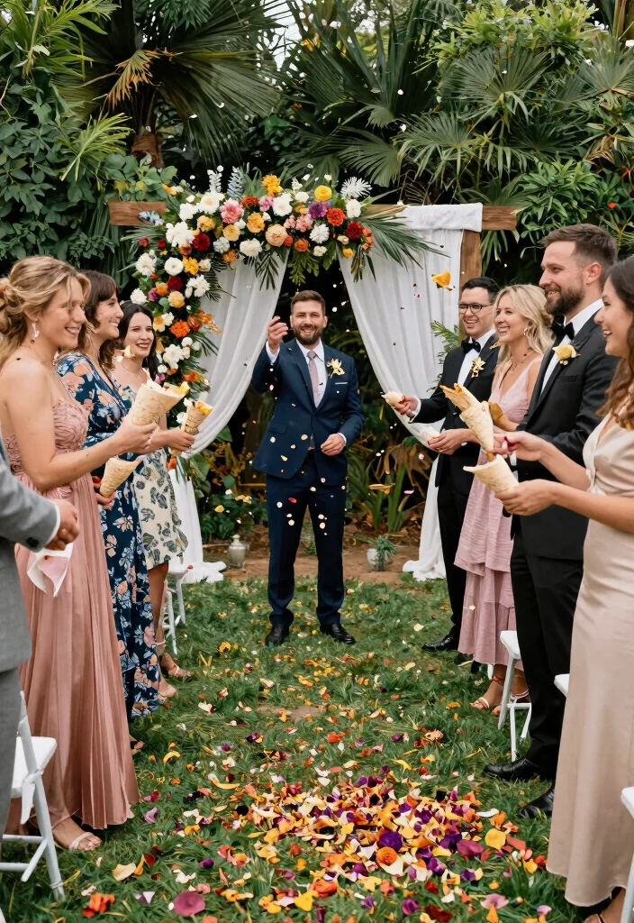 16 DIY Wedding Decoration Ideas That Are Easy and Budget Friendly 27 16 DIY Wedding Decoration Ideas That Are Easy and Budget Friendly 7. Eco Friendly Confetti 0