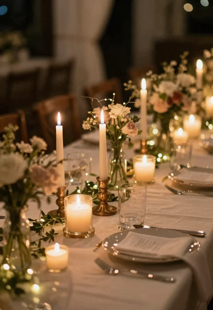 16 DIY Wedding Decoration Ideas That Are Easy and Budget Friendly 49 16 DIY Wedding Decoration Ideas That Are Easy and Budget Friendly 9. Scented Candles as Decor 0