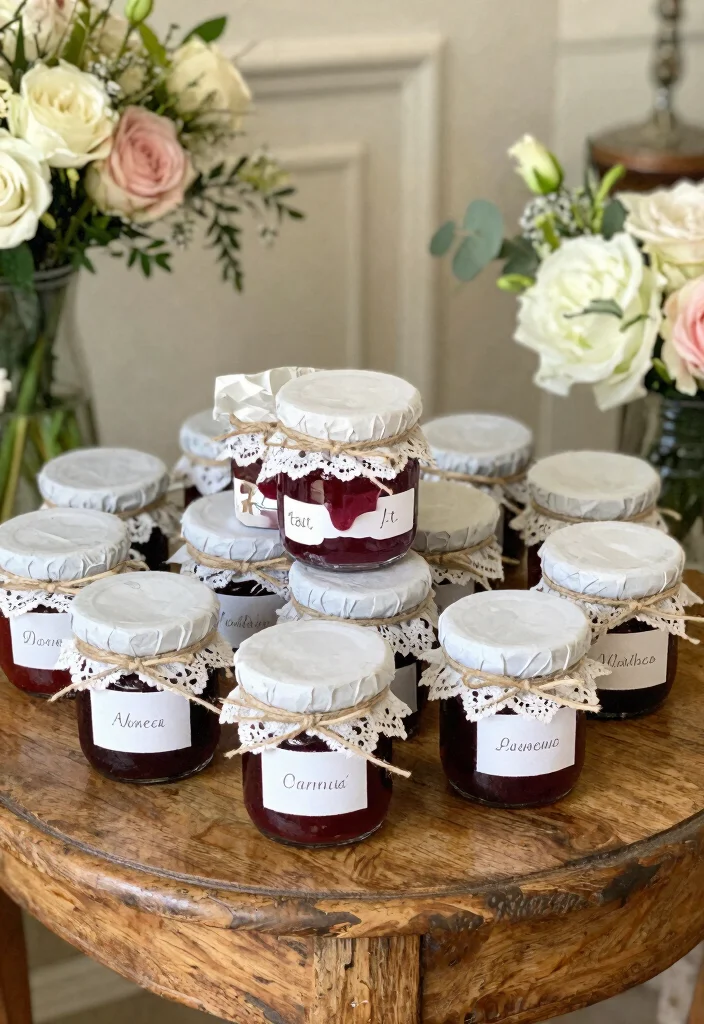 16 Elegant Wedding Decoration Ideas for a Timeless Wedding Style 40 16 Elegant Wedding Decoration Ideas for a Timeless Wedding Style 10. Personalized Favors with Vintage Flair 0