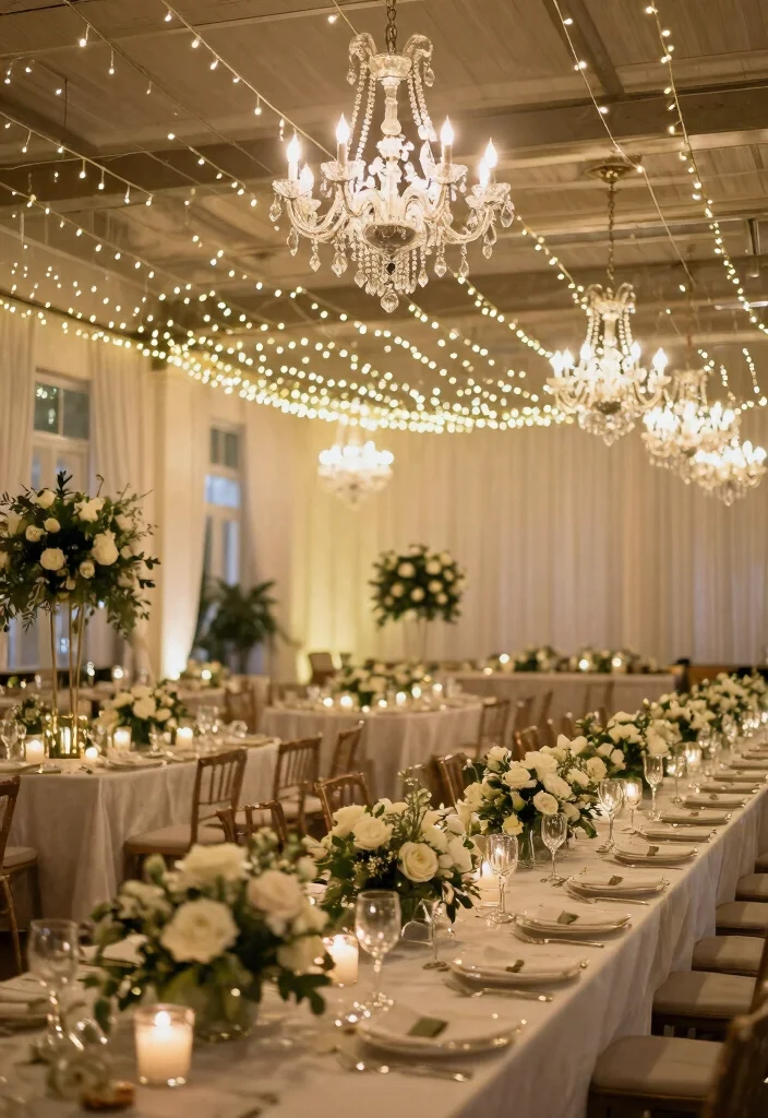 16 Elegant Wedding Decoration Ideas for a Timeless Wedding Style 29 16 Elegant Wedding Decoration Ideas for a Timeless Wedding Style 9. Soft Lighting for an Enchanting Atmosphere 0