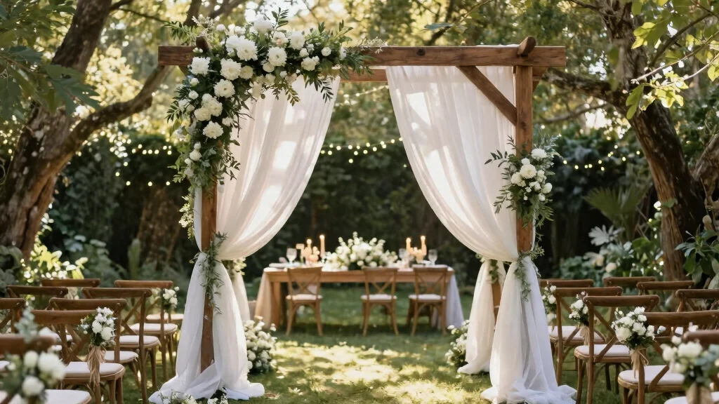 16 Outdoor Wedding Decoration Ideas That Feel Natural and Stylish