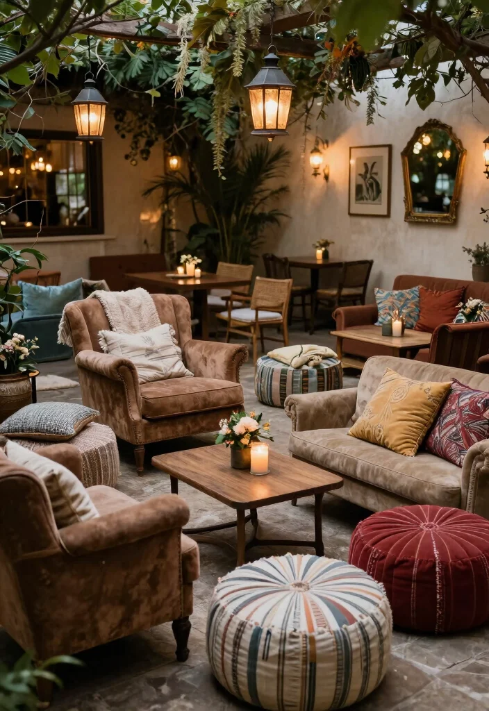 16 Outdoor Wedding Decoration Ideas for Natural and Open Venues 4. Cozy Lounge Areas 0