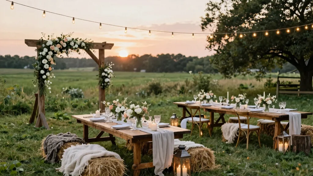 16 Outdoor Wedding Decoration Ideas for Natural and Open Venues
