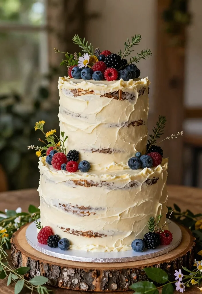 16 Wedding Cake Design Ideas That Look Elegant and Timeless 32 16 Wedding Cake Design Ideas That Look Elegant and Timeless 12. Rustic Themed Cakes 0