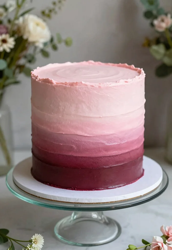 16 Wedding Cake Ideas That Work for Any Type of Wedding 50 16 Wedding Cake Ideas That Work for Any Type of Wedding 10. Ombre Cakes 0