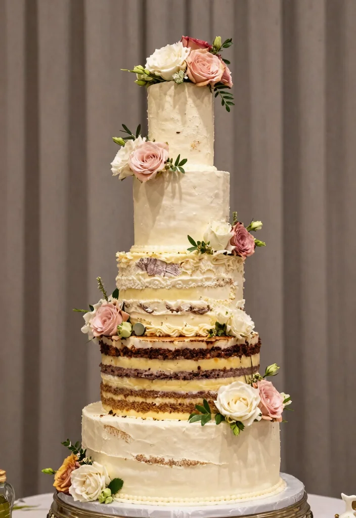 16 Wedding Cake Ideas That Work for Any Type of Wedding 63 16 Wedding Cake Ideas That Work for Any Type of Wedding 13. Tiered Celebration Cakes 0